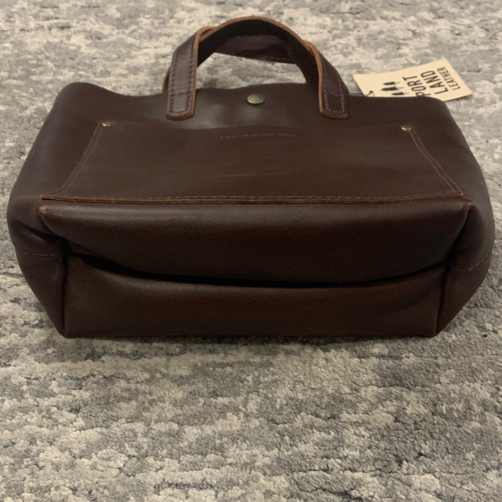 Portland Leather Goods Brown Crossbody Bag - Picture 6 of 8